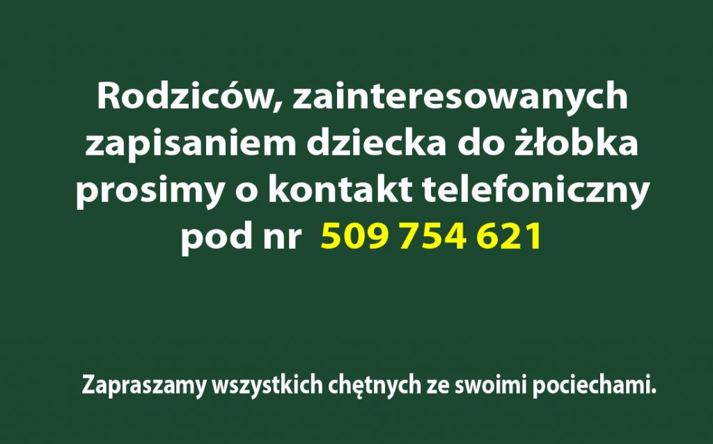 rekrutacja żłobek